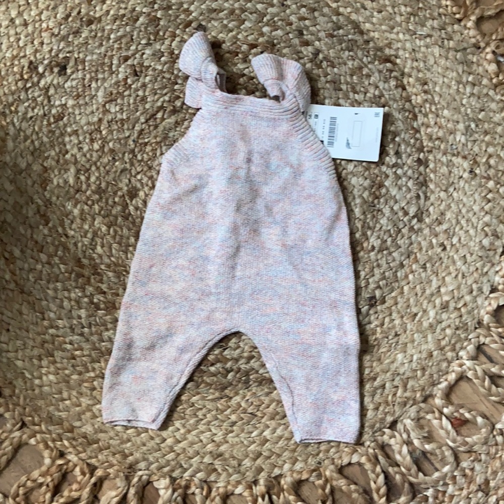 Light pink NB romper